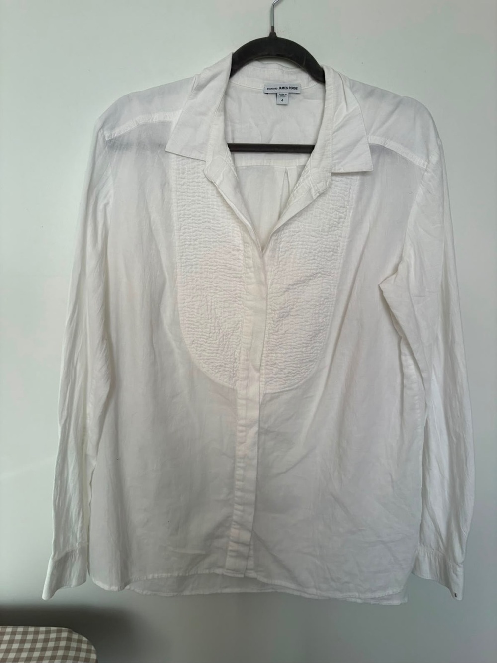 Standard James Perse White button-down Shirt - Size 4